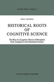 Front cover of Historical roots of cognitive science by Theo C. Meyering
