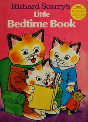 Front cover of Richard Scarry's little bedtime book by Richard Scarry