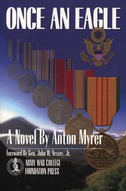 Cover of Once An Eagle by Anton Myrer