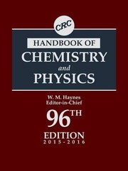 Cover of CRC Handbook of Chemistry and Physics, 96th Edition by William M. Haynes