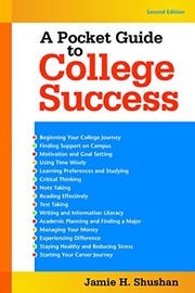 Front cover of A Pocket Guide to College Success by Jamie Shushan