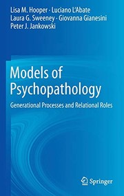Front cover of Models of Psychopathology by Lisa M. Hooper