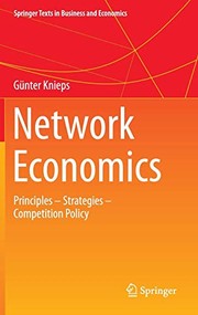 Cover of Network Economics by Günter Knieps