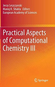 Front cover of Practical Aspects of Computational Chemistry III by Jerzy Leszczynski