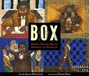 Front cover of BOX by Carole Boston Weatherford