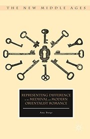 Front cover of Representing Difference in the Medieval and Modern Orientalist Romance by Amy Burge