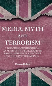 Front cover of Media, Myth and Terrorism by D. Kelsey