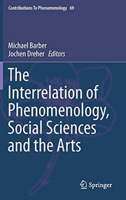Front cover of The Interrelation of Phenomenology, Social Sciences and the Arts by Michael Barber