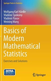 Front cover of Basics of Modern Mathematical Statistics by Wolfgang Karl Härdle
