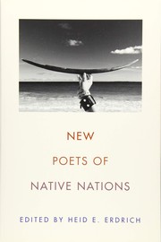 Front cover of New poets of Native nations by Heid E. Erdrich
