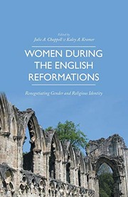 Front cover of Women during the English Reformations by J. Chappell