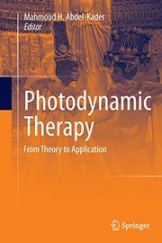 Front cover of Photodynamic Therapy by Mahmoud H. Abdel-Kader