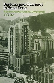 Front cover of Banking and currency in Hong Kong by Y. C. Jao