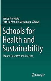 Front cover of Schools for Health and Sustainability by Venka Simovska