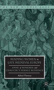 Front cover of Reading Women in Late Medieval Europe by Alfred Thomas
