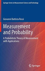 Front cover of Measurement and Probability by Giovanni Battista Rossi