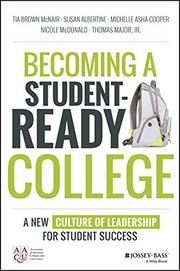Cover of Becoming a Student-Ready College by Tia Brown McNair
