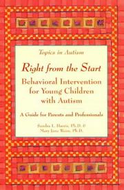 Cover of Right from the start by Harris, Sandra L.