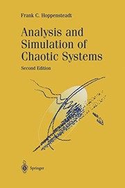 Cover of Analysis and Simulation of Chaotic Systems by Frank C. Hoppensteadt