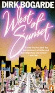 Front cover of West of Sunset by Dirk Bogarde