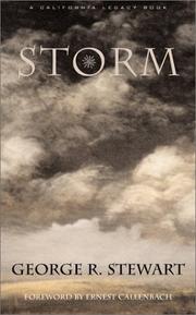 Cover of Storm by George Rippey Stewart