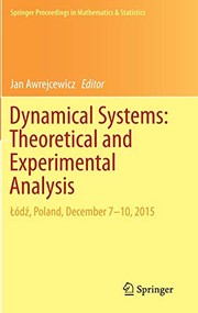 Front cover of Dynamical Systems : Theoretical and Experimental Analysis by Jan Awrejcewicz