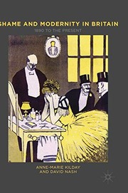 Cover of Shame and Modernity in Britain by Anne-Marie Kilday