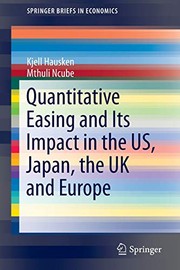 Front cover of Quantitative Easing and Its Impact in the US, Japan, the UK and Europe by Kjell Hausken