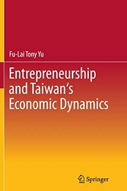 Front cover of Entrepreneurship and Taiwan's Economic Dynamics by Fu-Lai Tony Yu