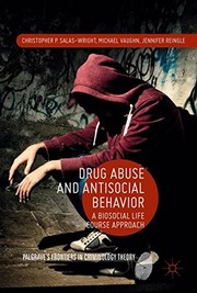 Cover of Drug Abuse and Antisocial Behavior by Christopher P. Salas-Wright