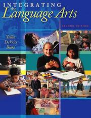 Cover of Integrating the language arts by David Yellin