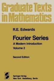 Cover of Fourier series by Edwards, R. E.