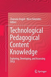 Cover of Technological Pedagogical Content Knowledge by Charoula Angeli