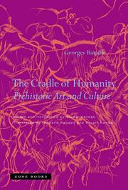 Front cover of The cradle of humanity by Georges Bataille