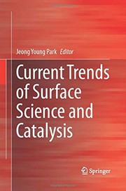 Front cover of Current Trends of Surface Science and Catalysis by Jeong Young Park