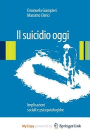 Cover of Il suicidio oggi by Emanuela Giampieri