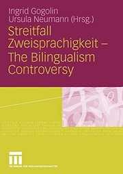 Front cover of Streitfall Zweisprachigkeit - The Bilingualism Controversy by Ingrid Gogolin
