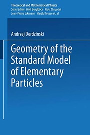 Front cover of Geometry of the Standard Model of Elementary Particles by Andrzej Derdzinski