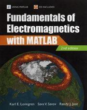 Front cover of Fundamentals of electromagnetics with MATLAB by Karl E. Lonngren