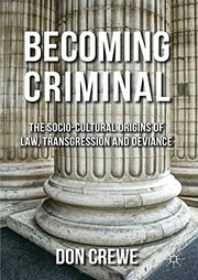 Cover of Becoming Criminal by D. Crewe