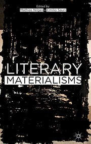 Cover of Literary Materialisms by M. Nilges