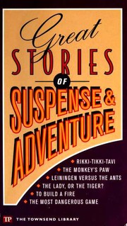 Front cover of Great Stories of Suspense & Adventure by Beth Johnson