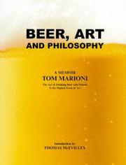 Front cover of Beer, art, and philosophy by Tom Marioni