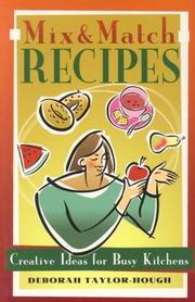 Cover of Mix and Match Recipes by Deborah Taylor-Hough