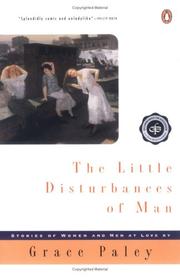 Front cover of The little disturbances of man by Grace Paley