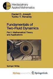 Cover of Fundamentals of Two-Fluid Dynamics : Part I by Daniel D. Joseph