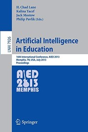 Cover of Artificial Intelligence in Education by H. Chad Lane