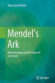 Front cover of Mendel's Ark by Amy Lynn Fletcher