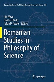 Front cover of Romanian Studies in Philosophy of Science by Ilie Pȃrvu