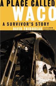 Cover of A place called Waco by David Thibodeau